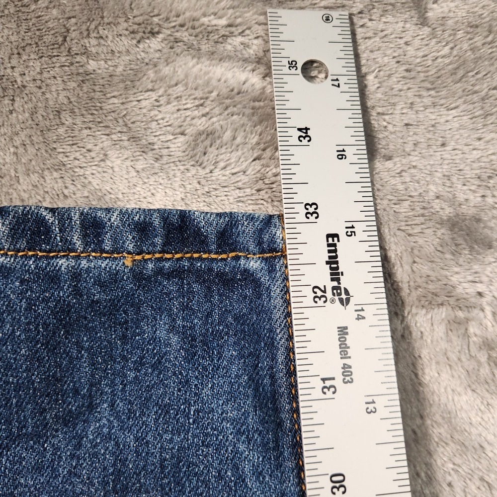 Levi's 550 Relaxed Tapered Blue Denim Jeans Women's Size 14 30X33 Medium Wash - Picture 4 of 12